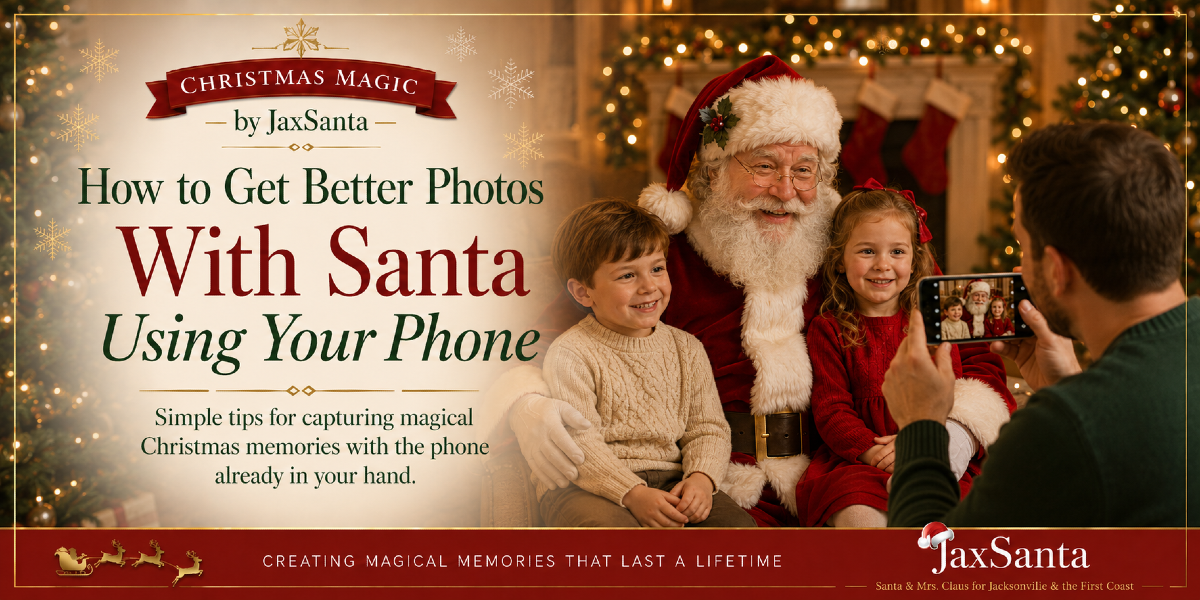 How to Get Better Photos With Santa Using Your Phone