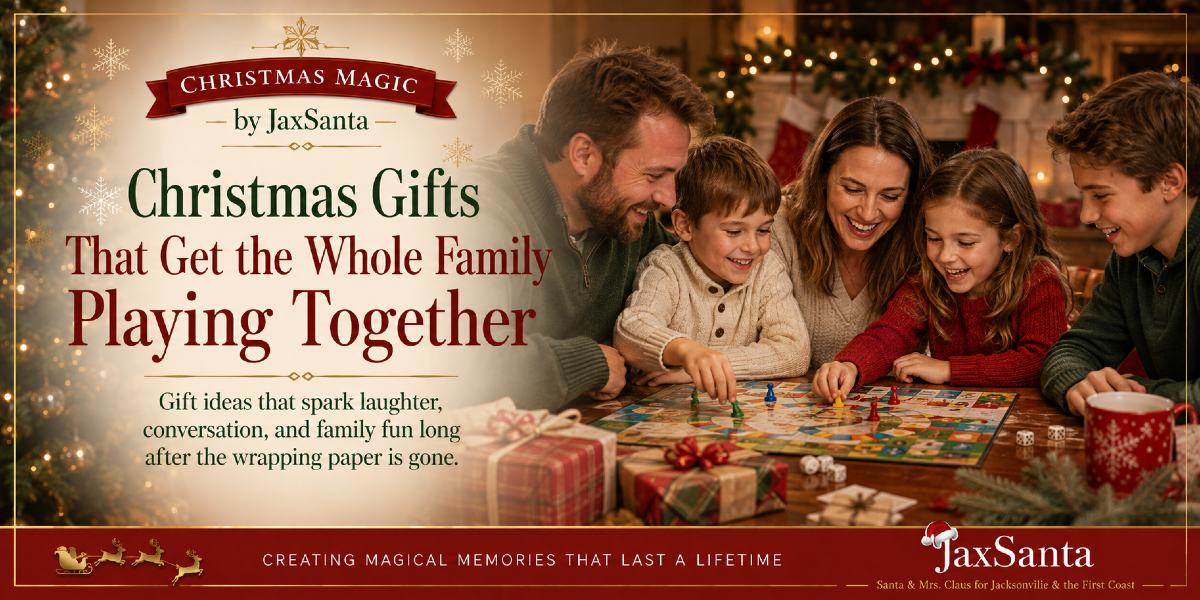 Christmas Gifts That Get the Whole Family Playing Together