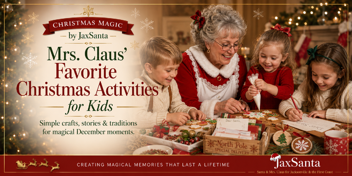 Mrs. Claus' Favorite Christmas Activities for Kids