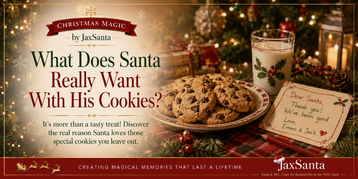 What Does Santa Really Want With His Cookies?